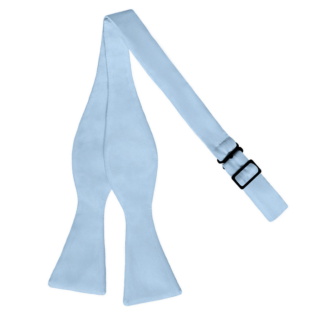 Azazie Sky Blue Bow Tie - Self Tie Flat - Knotty Tie Co.