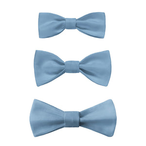 Azazie Steel Blue Bow Tie -  -  - Knotty Tie Co.