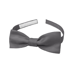Azazie Steel Grey Bow Tie - Baby Pre-Tied 9.5-12.5" -  - Knotty Tie Co.