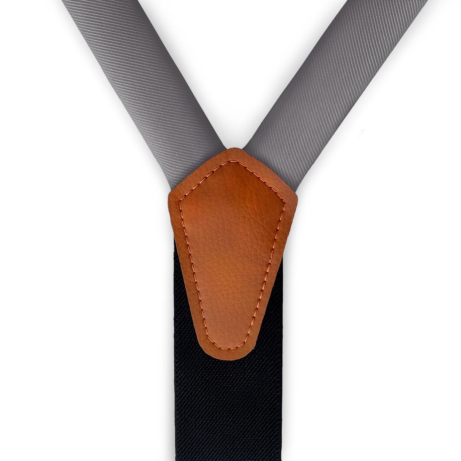 Azazie Steel Grey Suspenders -  -  - Knotty Tie Co.