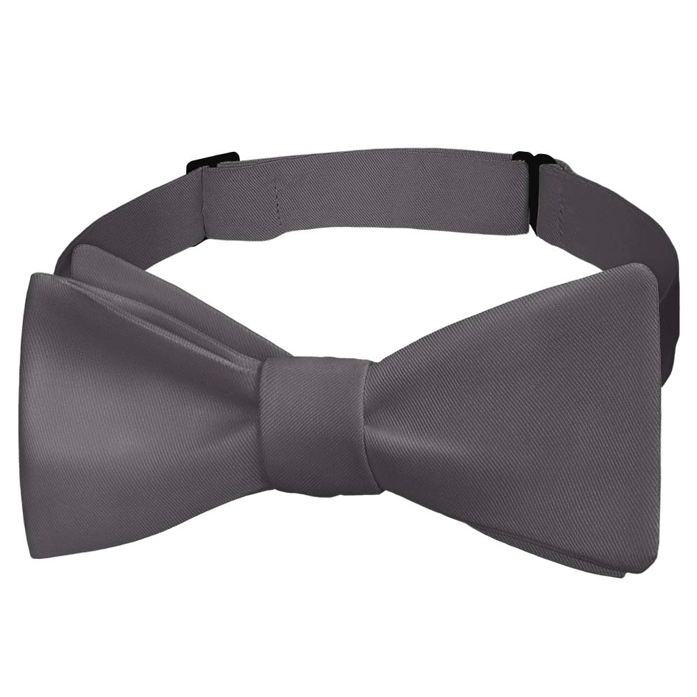 Azazie Steel Grey Bow Tie - Self Tie Bow Tie - Knotty Tie Co.