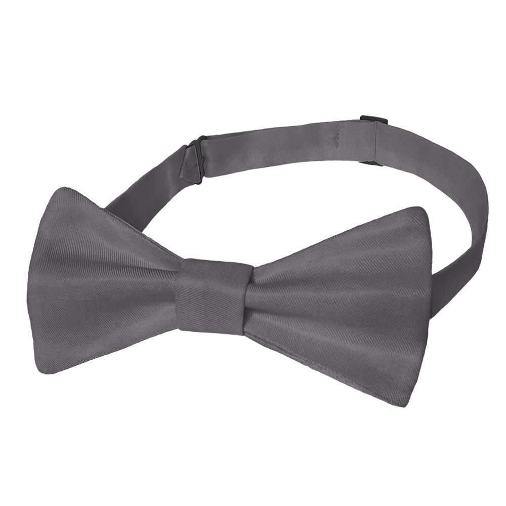 Azazie Steel Grey Bow Tie - Pre-Tied Bow Tie - Knotty Tie Co.