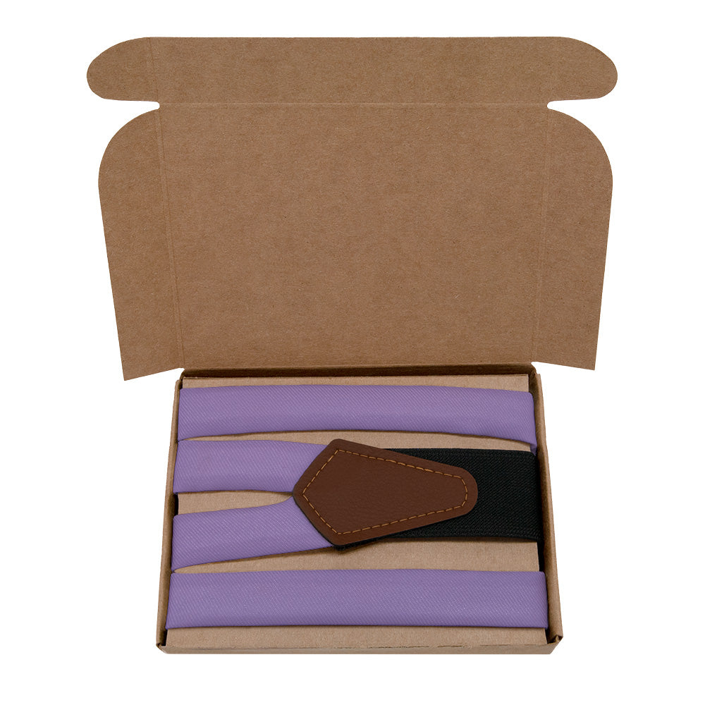 Azazie Tahiti Suspenders - Kraft Gift Box Packaging - Knotty Tie Co.
