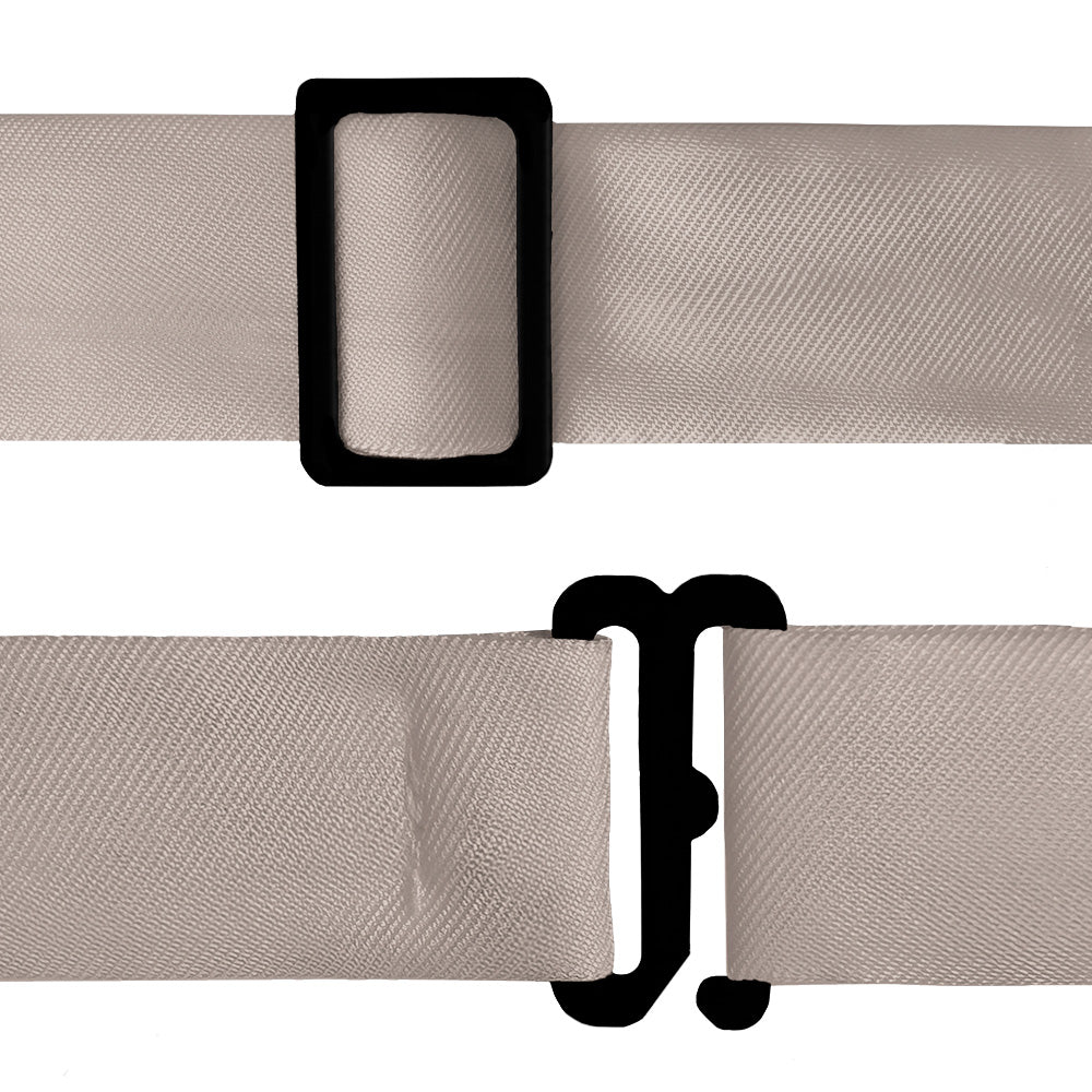 Azazie Taupe Bow Tie - Bow Tie Hardware - Knotty Tie Co.