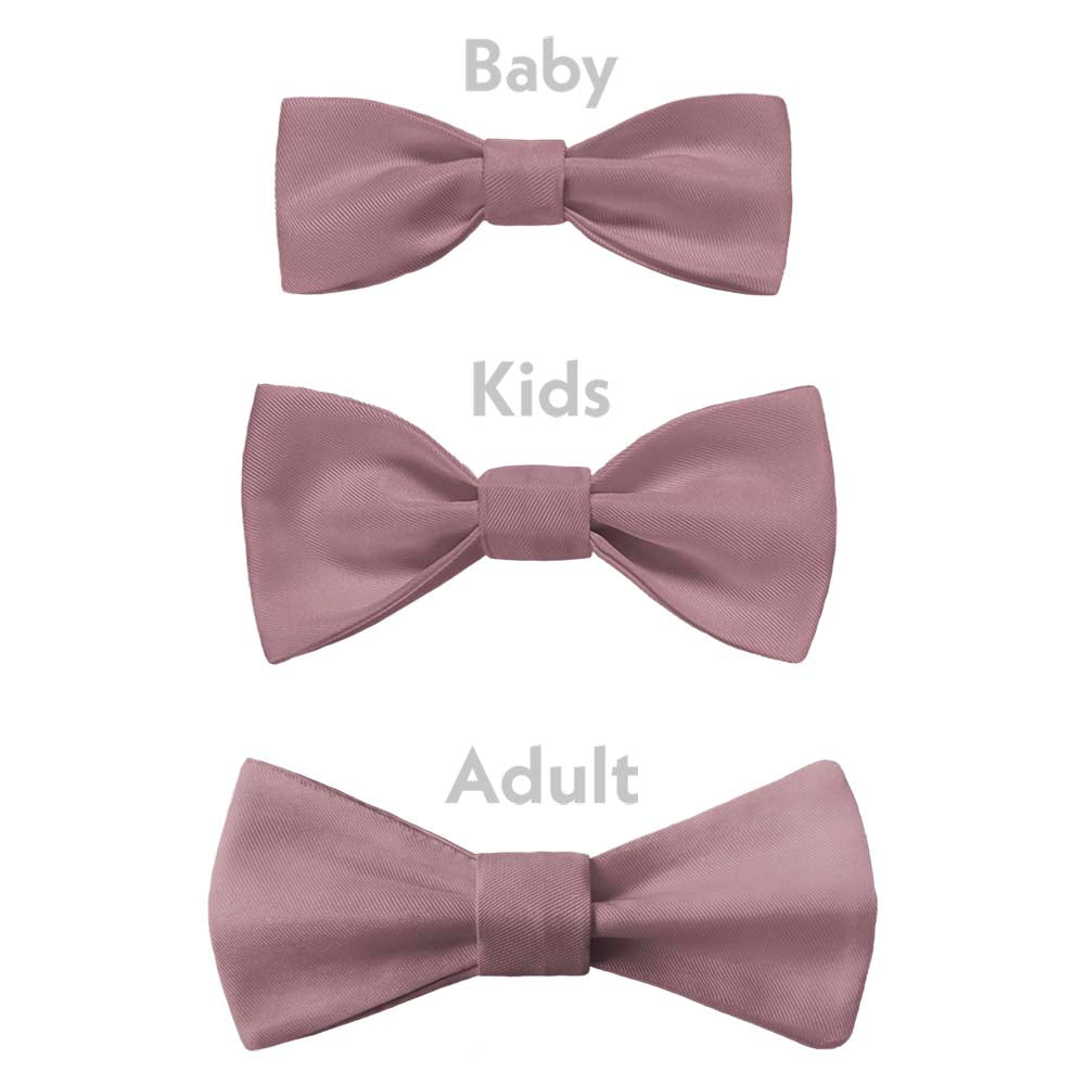 light mauve bow tie