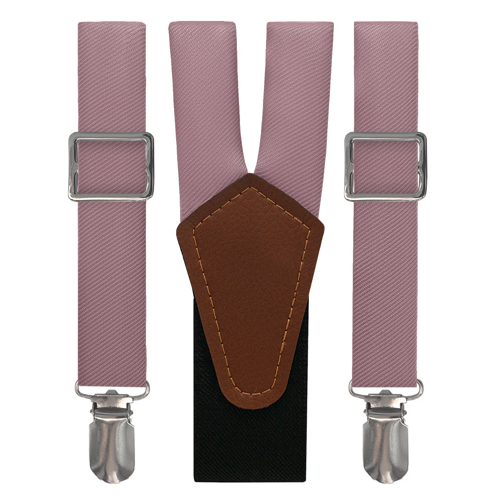 Azazie Vintage Mauve Suspenders - Main View - Knotty Tie Co.