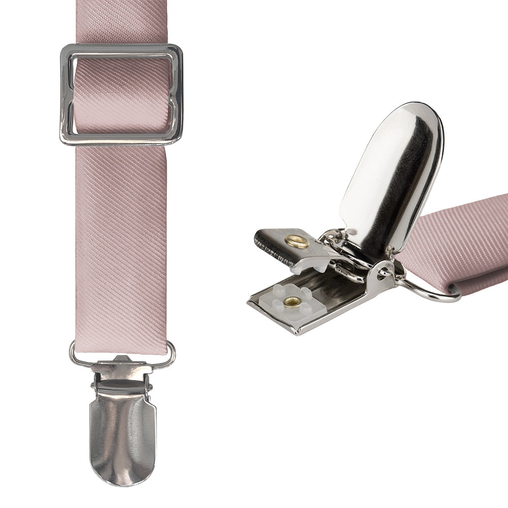 Azazie Vintage Rose Suspenders - Hardware and Strap - Knotty Tie Co.