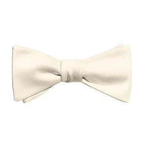 Azazie White Alabaster Bow Tie - Adult Standard Self-Tie 14-18" -  - Knotty Tie Co.