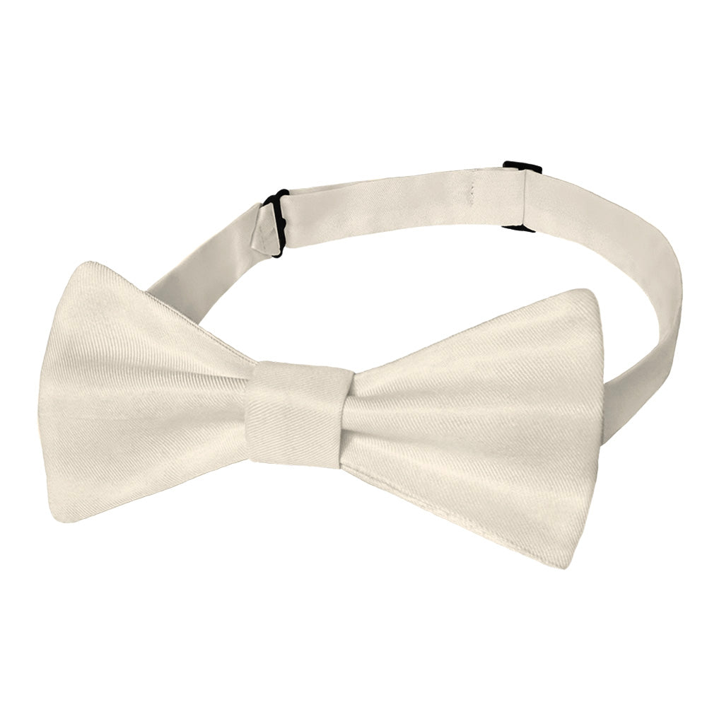 Azazie White Alabaster Bow Tie - Adult Pre-Tied 12-22" -  - Knotty Tie Co.