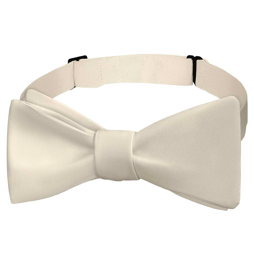 Azazie White Alabaster Bow Tie - Self Tie Bow Tie - Knotty Tie Co.