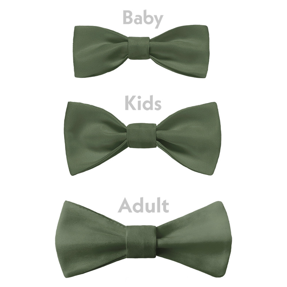 Azazie Willow Green Bow Tie - Bow Sizes - Knotty Tie Co.
