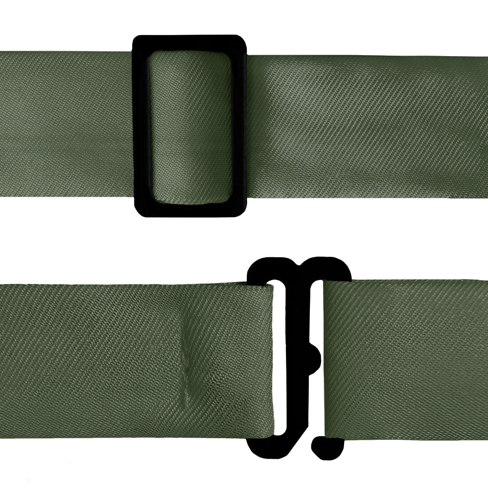 Azazie Willow Green Bow Tie - Bow Tie Hardware - Knotty Tie Co.