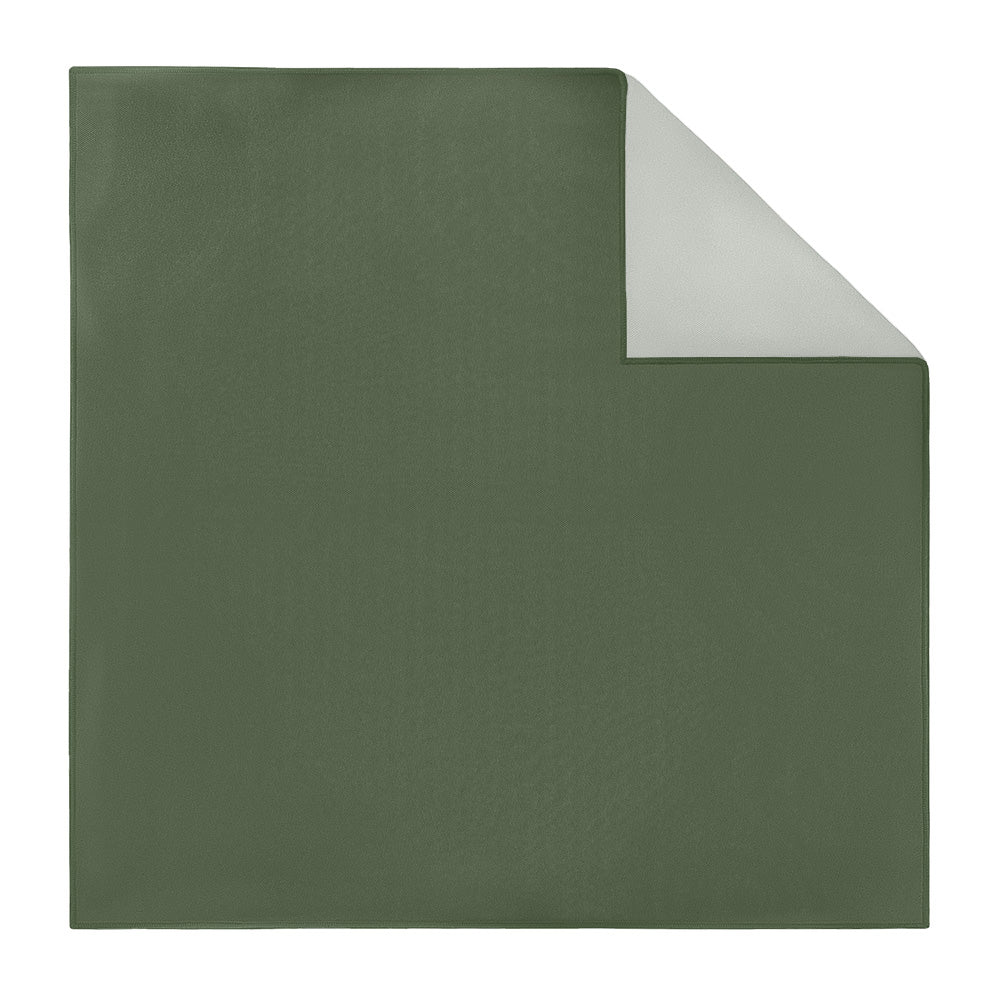 Azazie Willow Green Pocket Square - Printed - Knotty Tie Co.