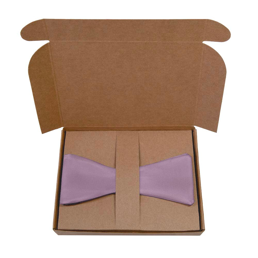 Azazie Wisteria Bow Tie- Kraft Gift Box Packaging - Knotty Tie Co.