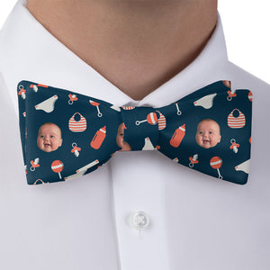 Baby Fever Photo Bow Tie - Bow Tie with Dress Shirt - Knotty Tie Co.