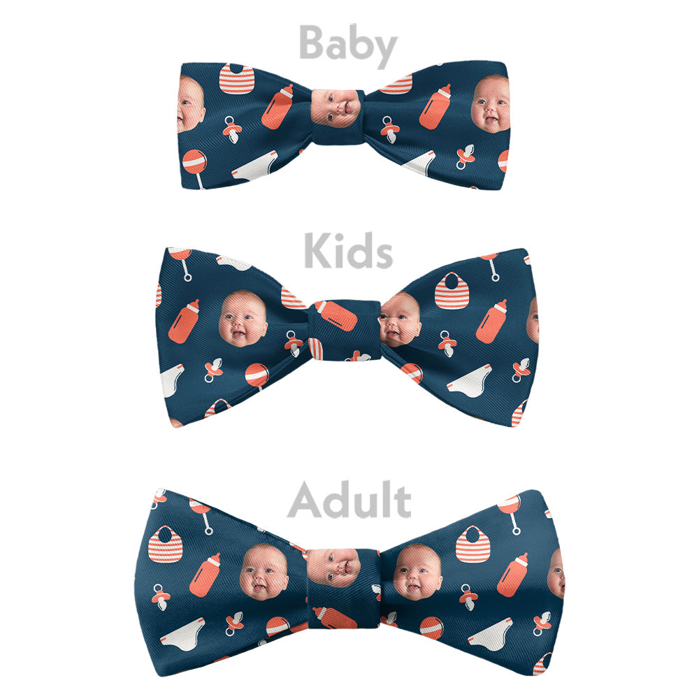Baby Fever Photo Bow Tie - Bow Sizes - Knotty Tie Co.