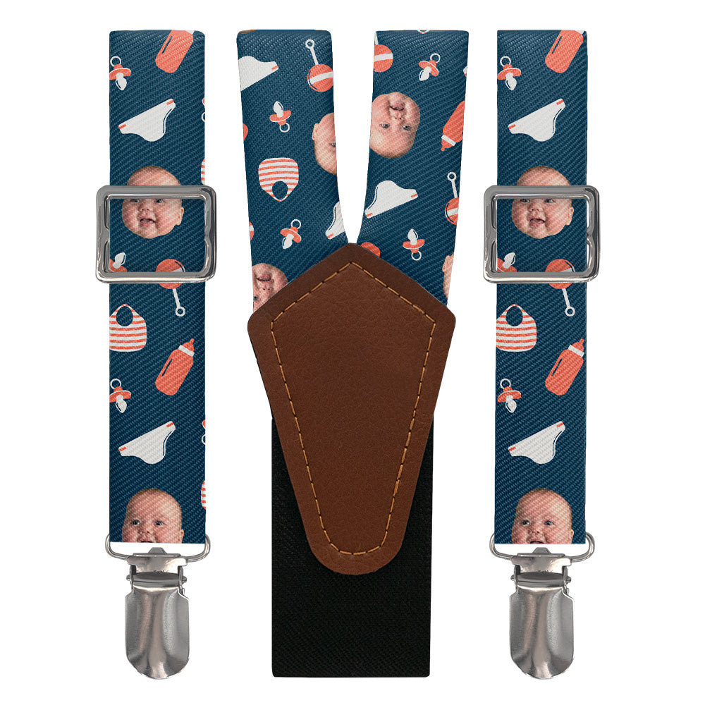 Baby Fever Photo Suspenders - Main View - Knotty Tie Co.