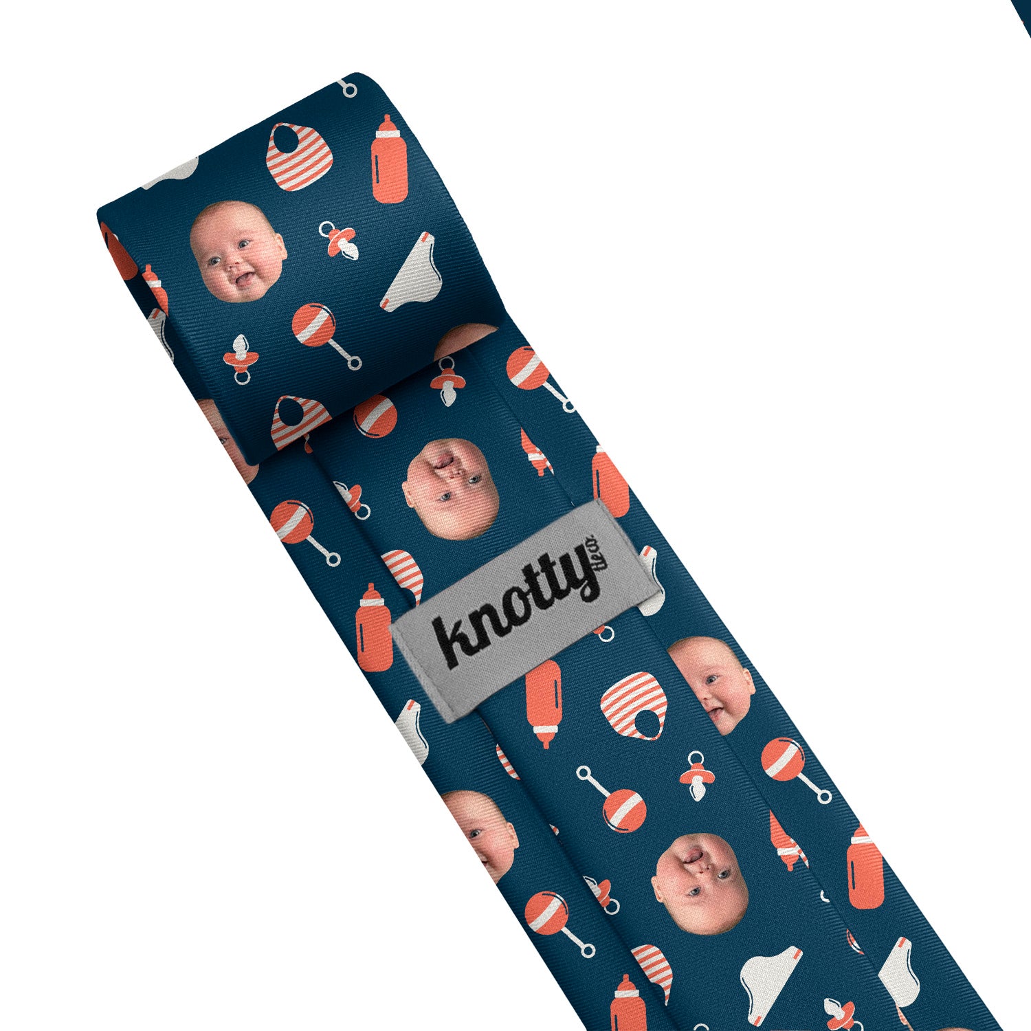 Baby Fever Photo Tie - Tipping - Knotty Tie Co.