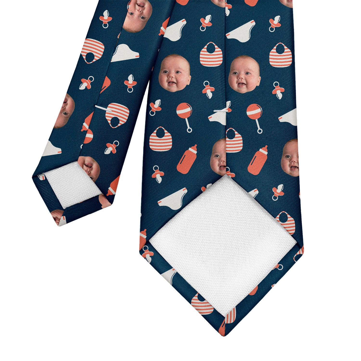 Baby Fever Photo Tie - Tag - Knotty Tie Co.