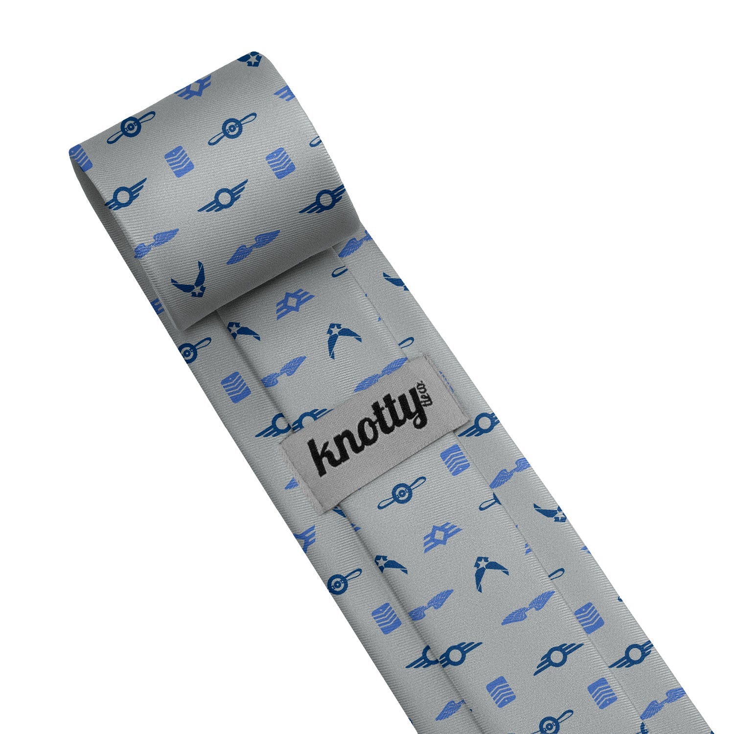 Badge of Honor Necktie - Tag - Knotty Tie Co.