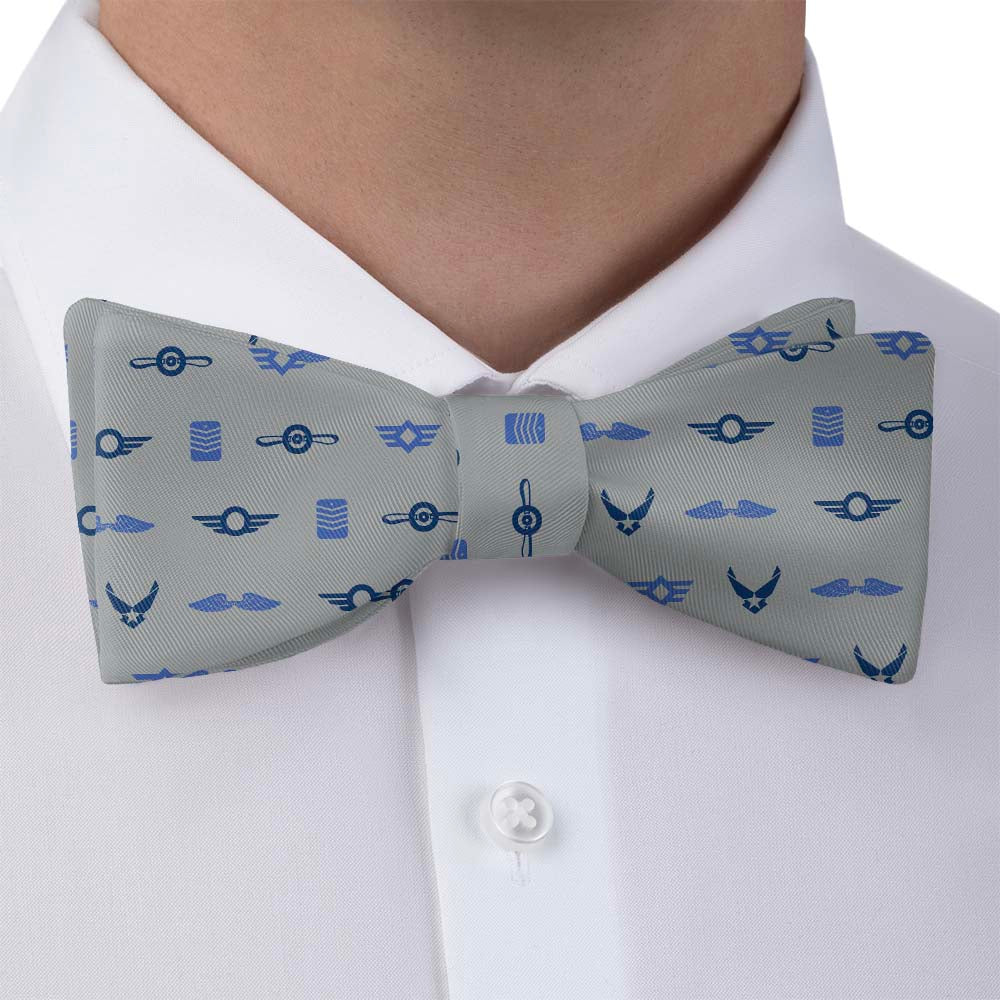 Badge of Honor Bow Tie - Self Tie Bow Tie - Knotty Tie Co.