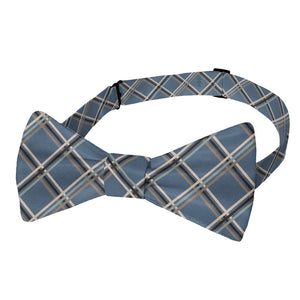 Baker Plaid Bow Tie - Adult Pre-Tied 12-22" -  - Knotty Tie Co.