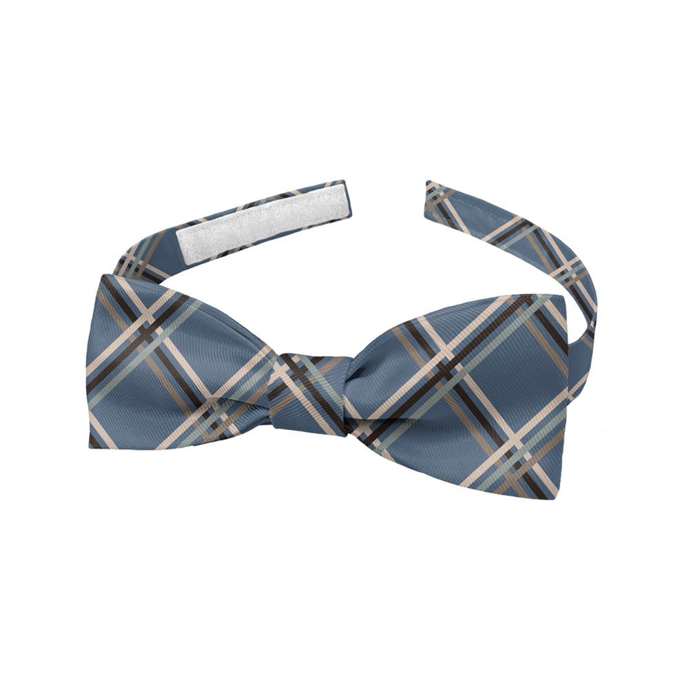 Baker Plaid Bow Tie - Baby Pre-Tied 9.5-12.5" -  - Knotty Tie Co.