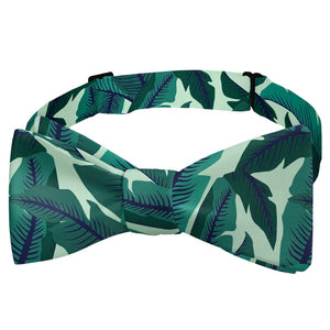 Banana Leaves Bow Tie - Self Tie Bow Tie - Knotty Tie Co.