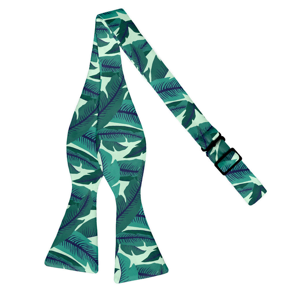Banana Leaves Bow Tie - Self Tie Flat - Knotty Tie Co.