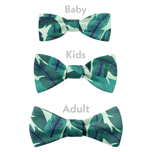 Banana Leaves Bow Tie - Bow Sizes - Knotty Tie Co.