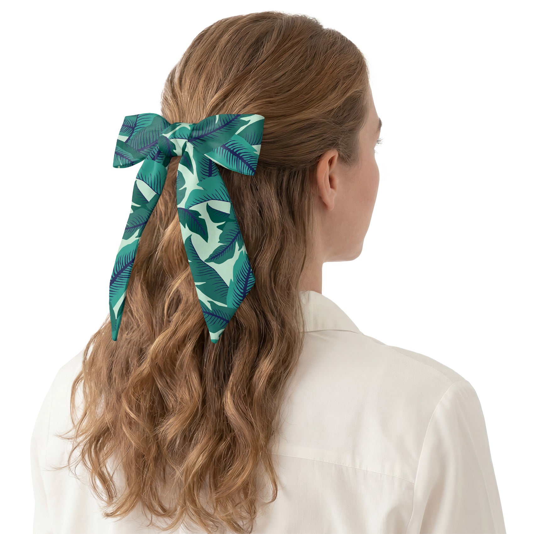 Banana Leaves Hair Scarf - Hair Scarf - Knotty Tie Co.