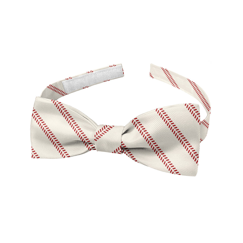 Baseball Stripe Bow Tie - Baby Bow Tie - Knotty Tie Co.