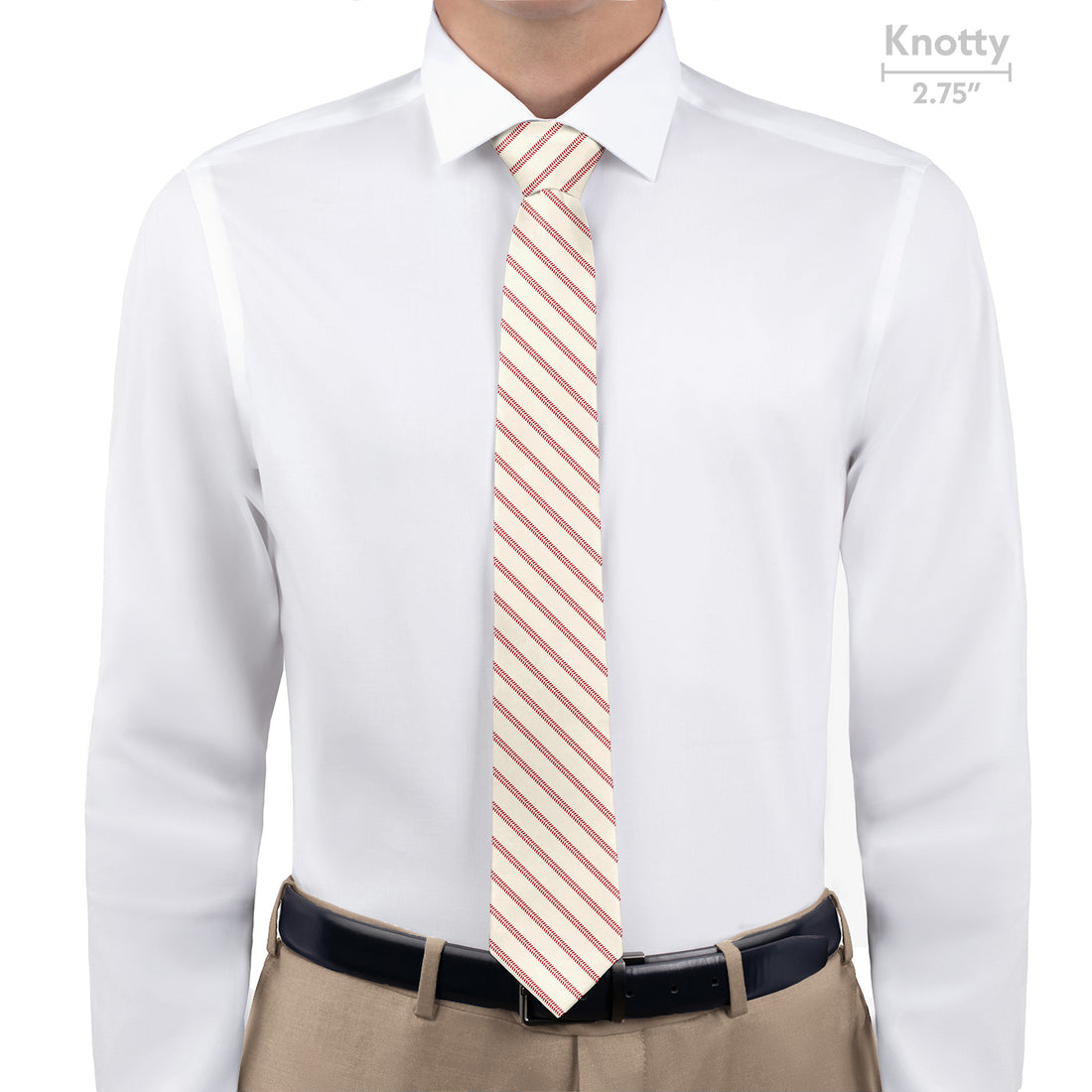Baseball Stripe Necktie - Knotty - Knotty Tie Co.