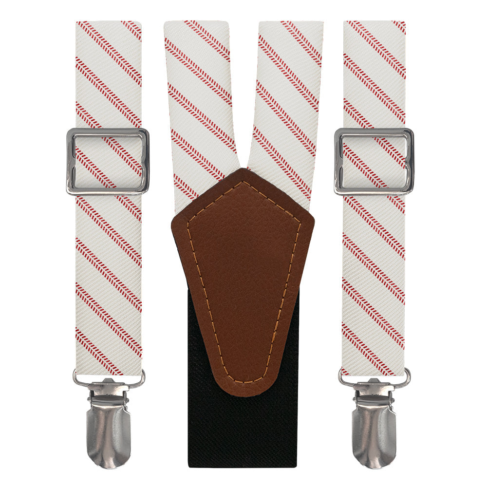 Baseball Stripe Suspenders - Main View - Knotty Tie Co.