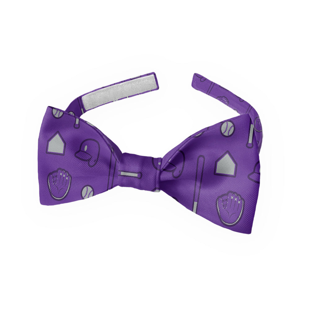 Bases Loaded Baseball Bow Tie - Kids Bow TIe - Knotty Tie Co.