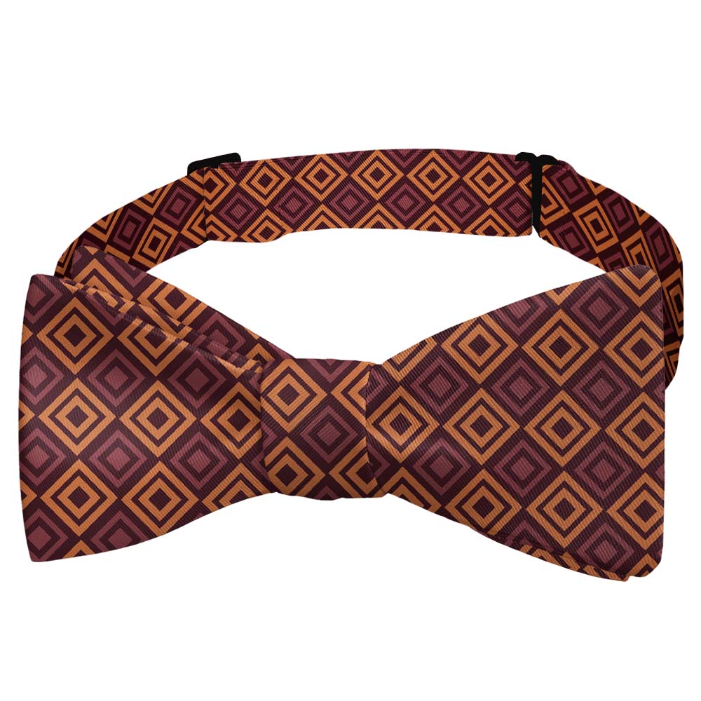Basil Geometric Bow Tie - Self Tie Bow Tie - Knotty Tie Co.