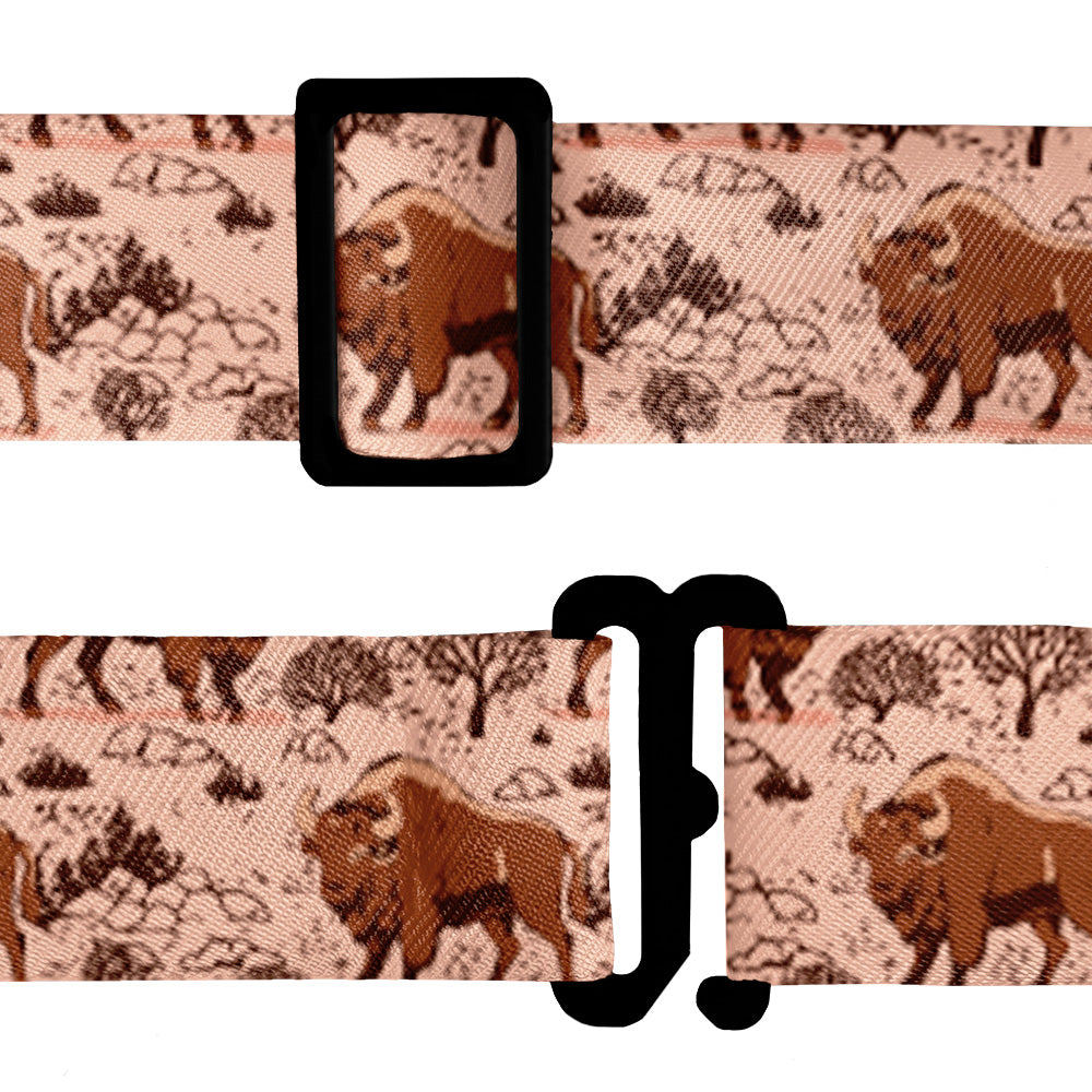 Basin Bison Bow Tie - Bow Tie Hardware - Knotty Tie Co.