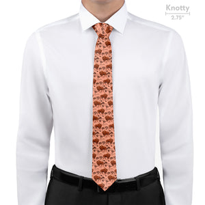 Basin Bison Necktie - Knotty - Knotty Tie Co.