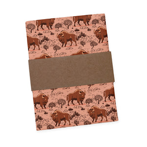 Basin Bison Pocket Square - Packaging - Knotty Tie Co.