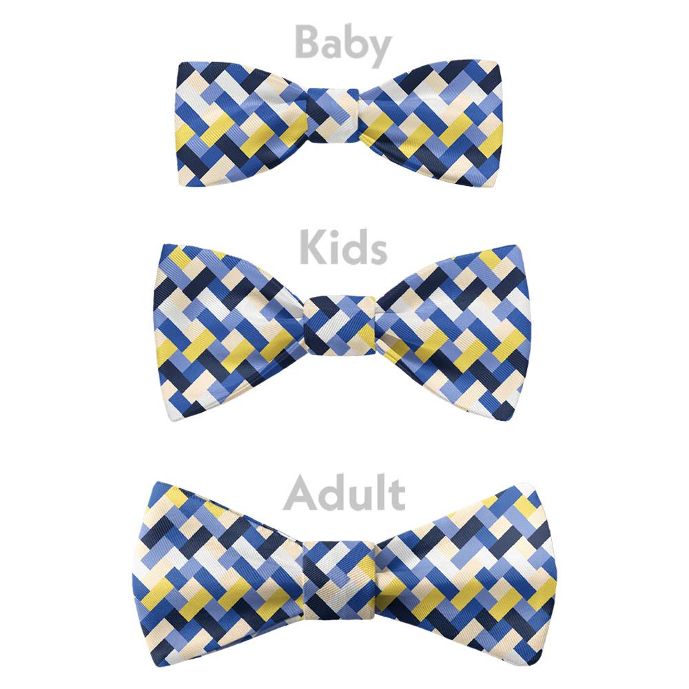 Bask Bow Tie - Bow Sizes - Knotty Tie Co.