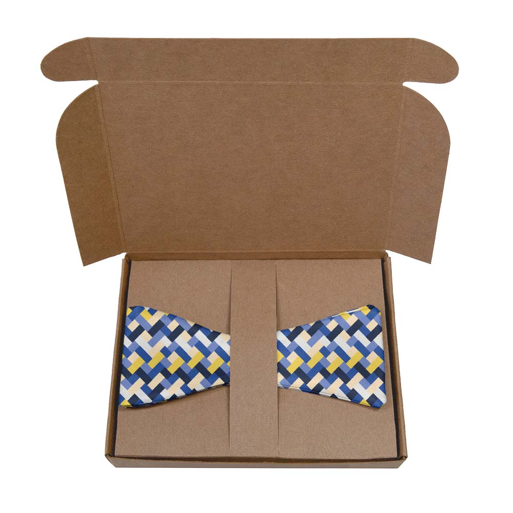 Bask Bow Tie- Kraft Gift Box Packaging - Knotty Tie Co.
