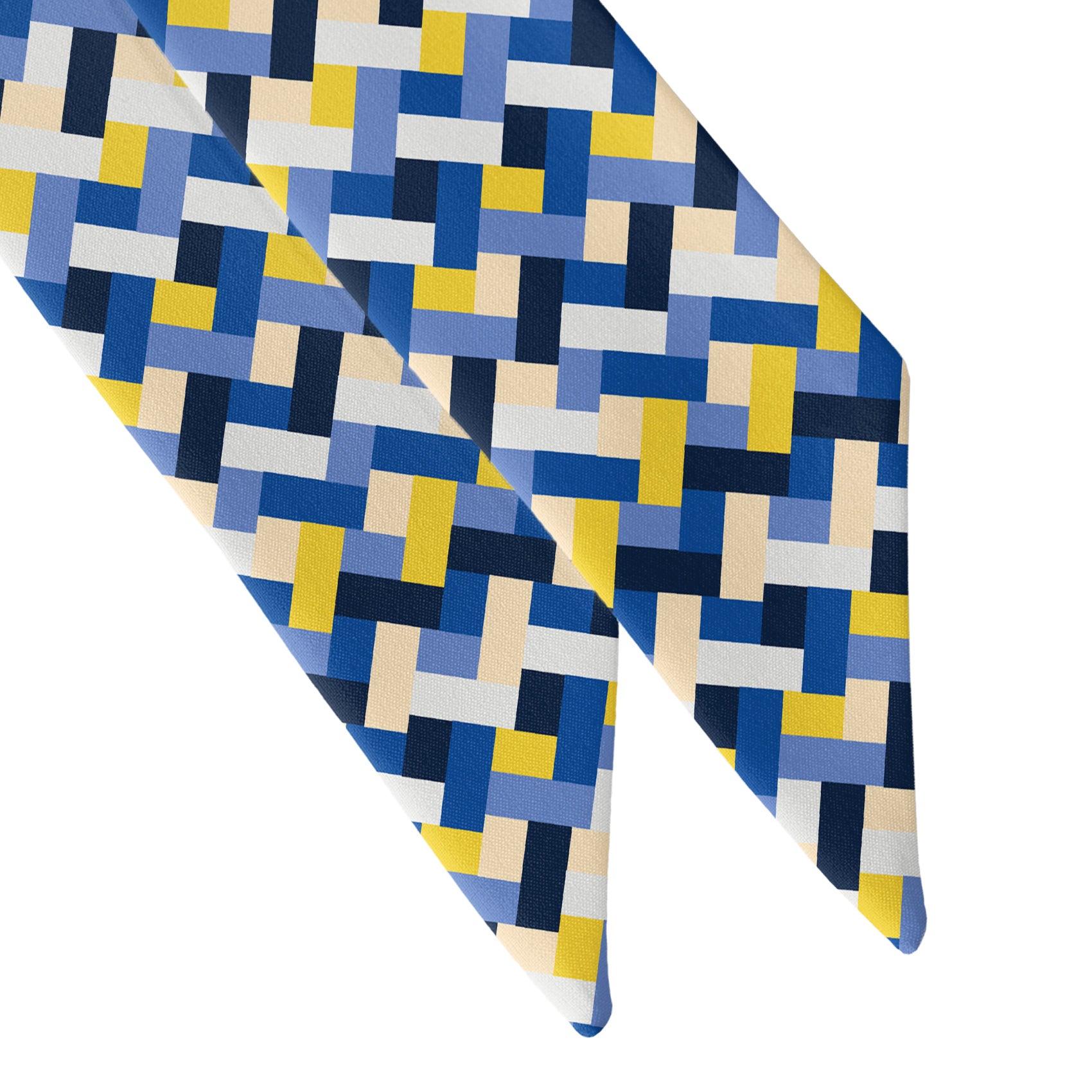 Bask Hair Scarf - Scarf Tapered Ends - Knotty Tie Co.
