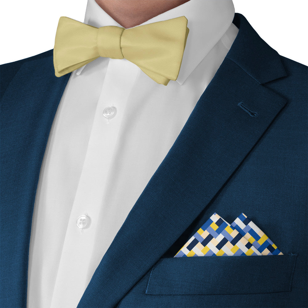 Bask Pocket Square - Matching Bow Tie - Knotty Tie Co.