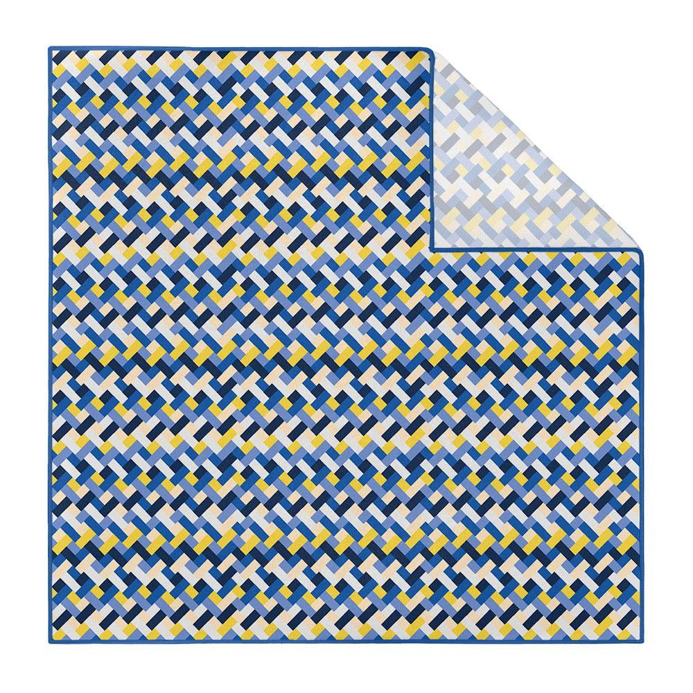 Bask Pocket Square - Printed - Knotty Tie Co.