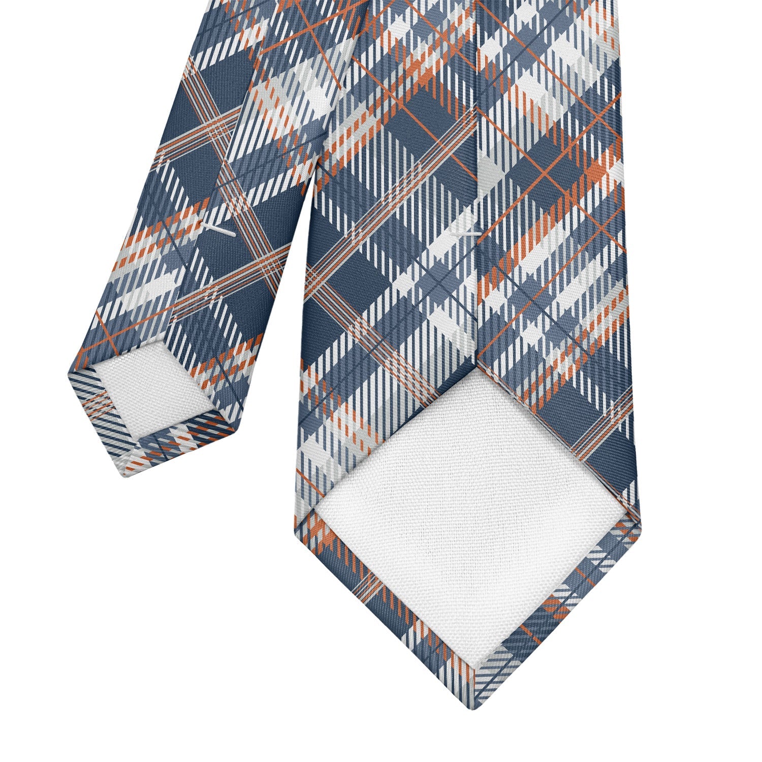 Baskerville Plaid Necktie - Tipping - Knotty Tie Co.