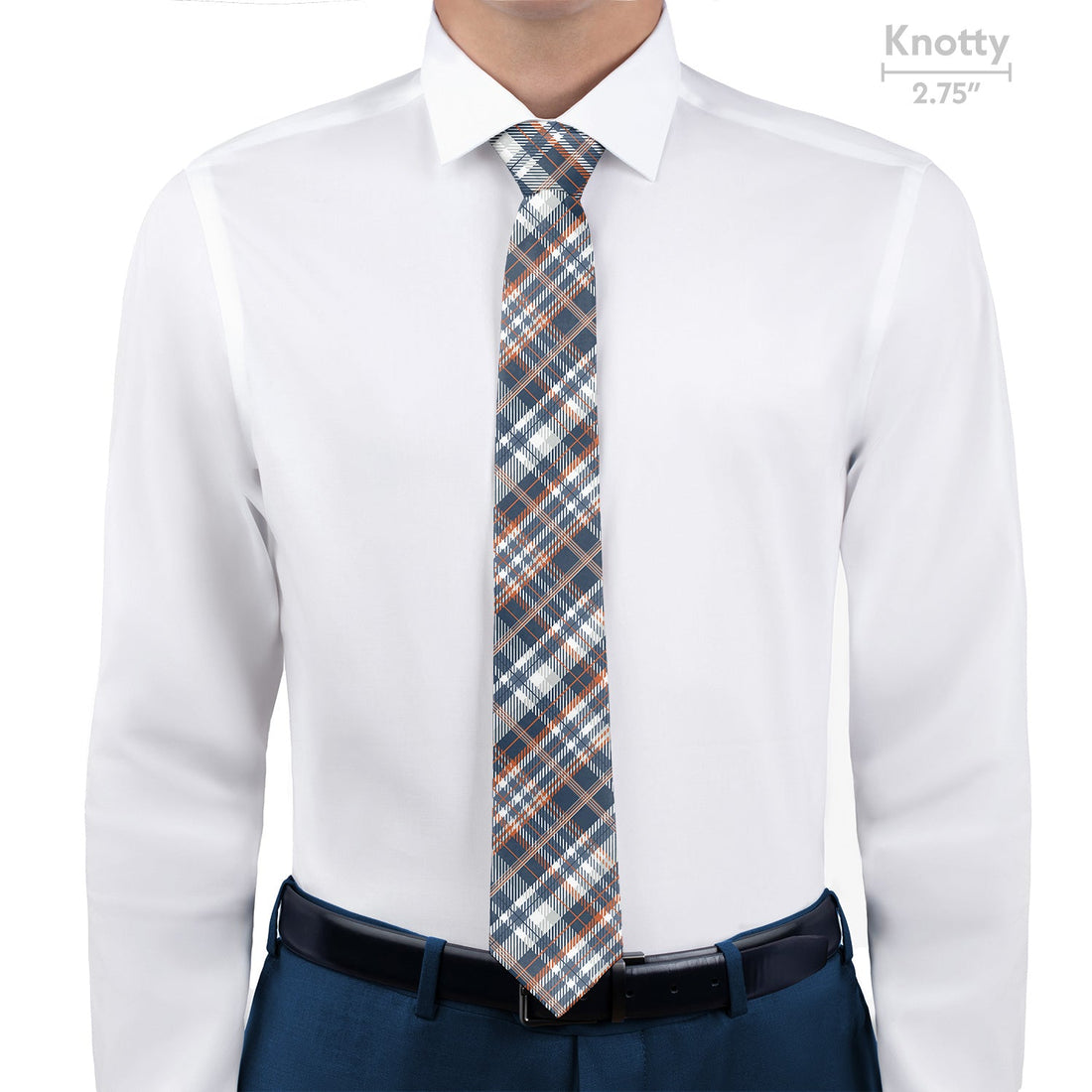 Baskerville Plaid Necktie - Knotty - Knotty Tie Co.