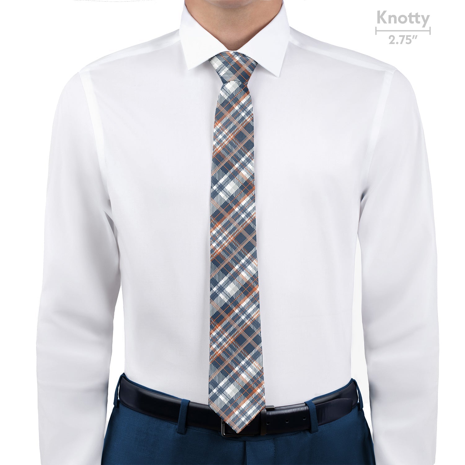 Baskerville Plaid Necktie - Knotty - Knotty Tie Co.