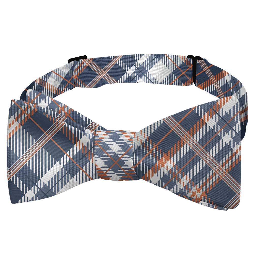 Baskerville Plaid Bow Tie - Self Tie Bow Tie - Knotty Tie Co.