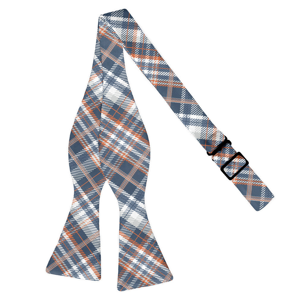 Baskerville Plaid Bow Tie - Self Tie Flat - Knotty Tie Co.
