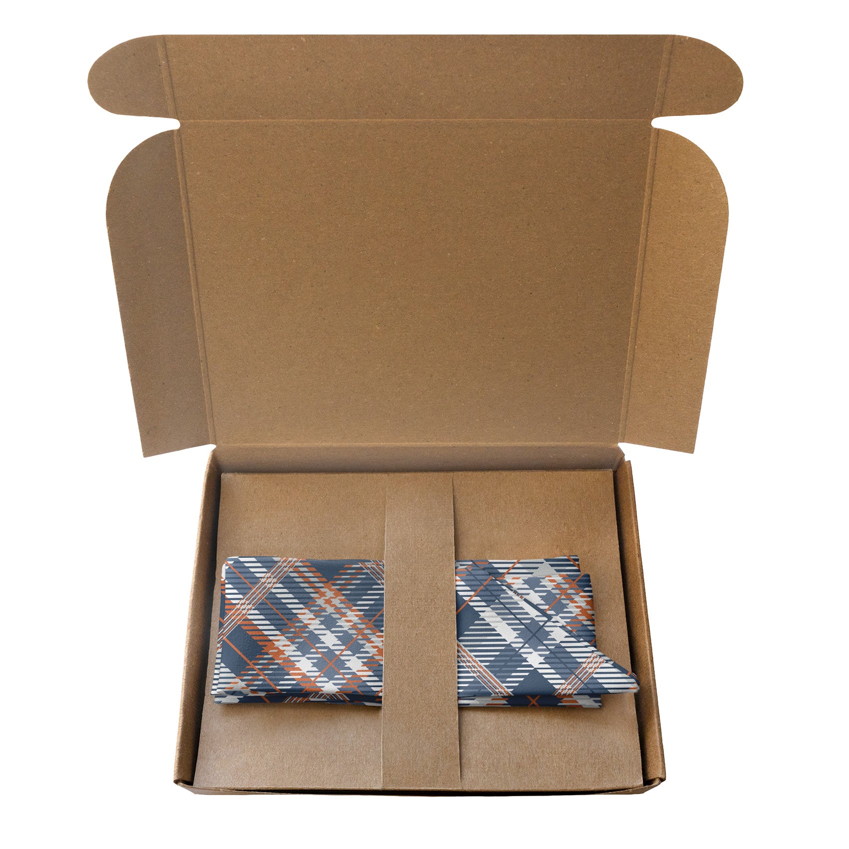 Baskerville Plaid Hair Scarf - Packaging - Knotty Tie Co.